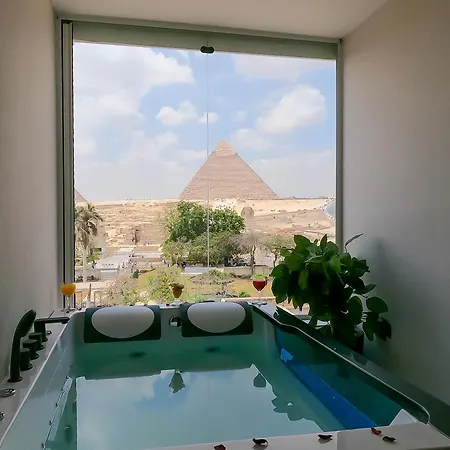 Giza Pyramids View Inn Kafret el-Gabal Zewnętrze zdjęcie