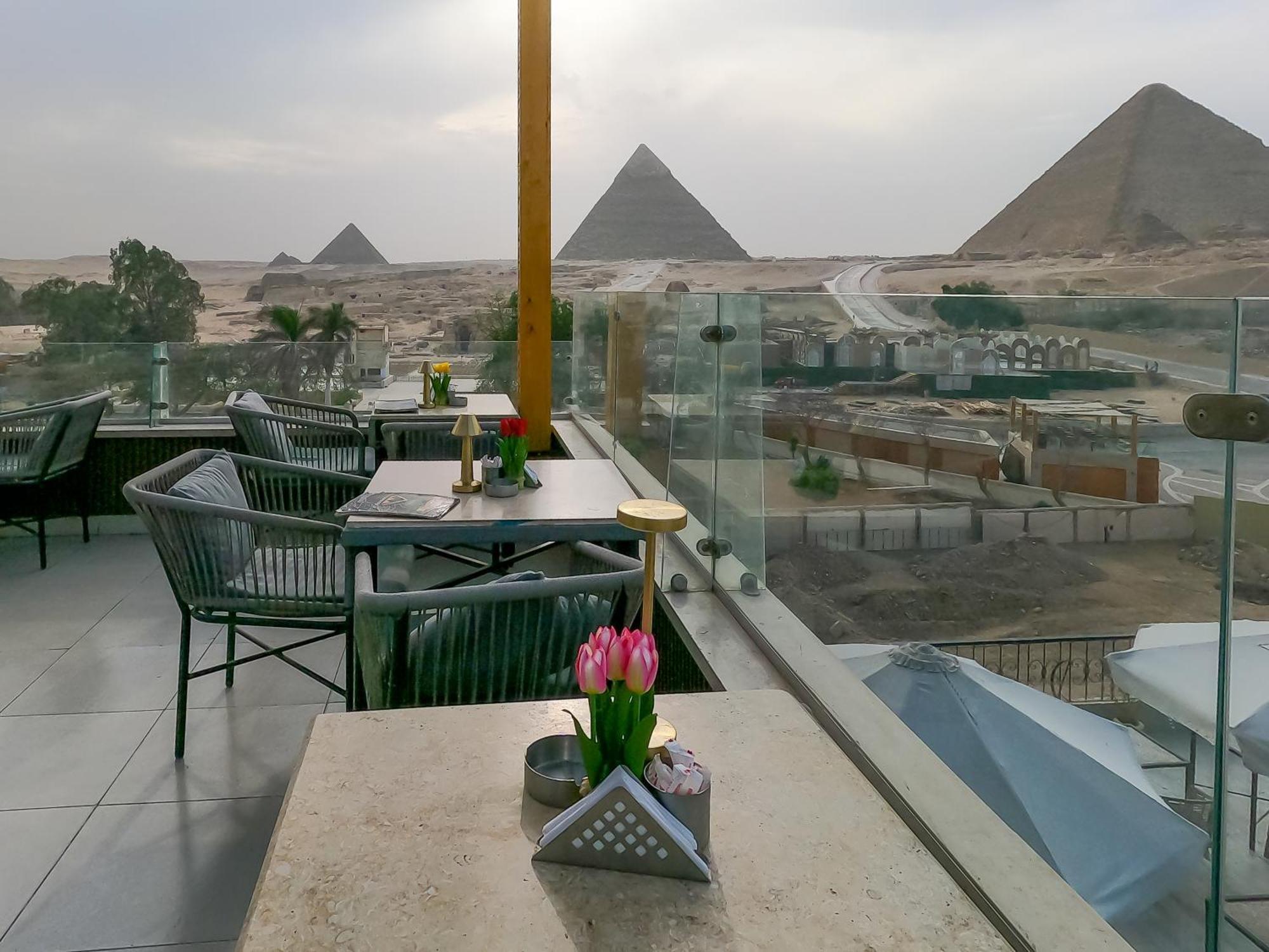 Couette-café Giza Pyramids View Kafret el-Gabal