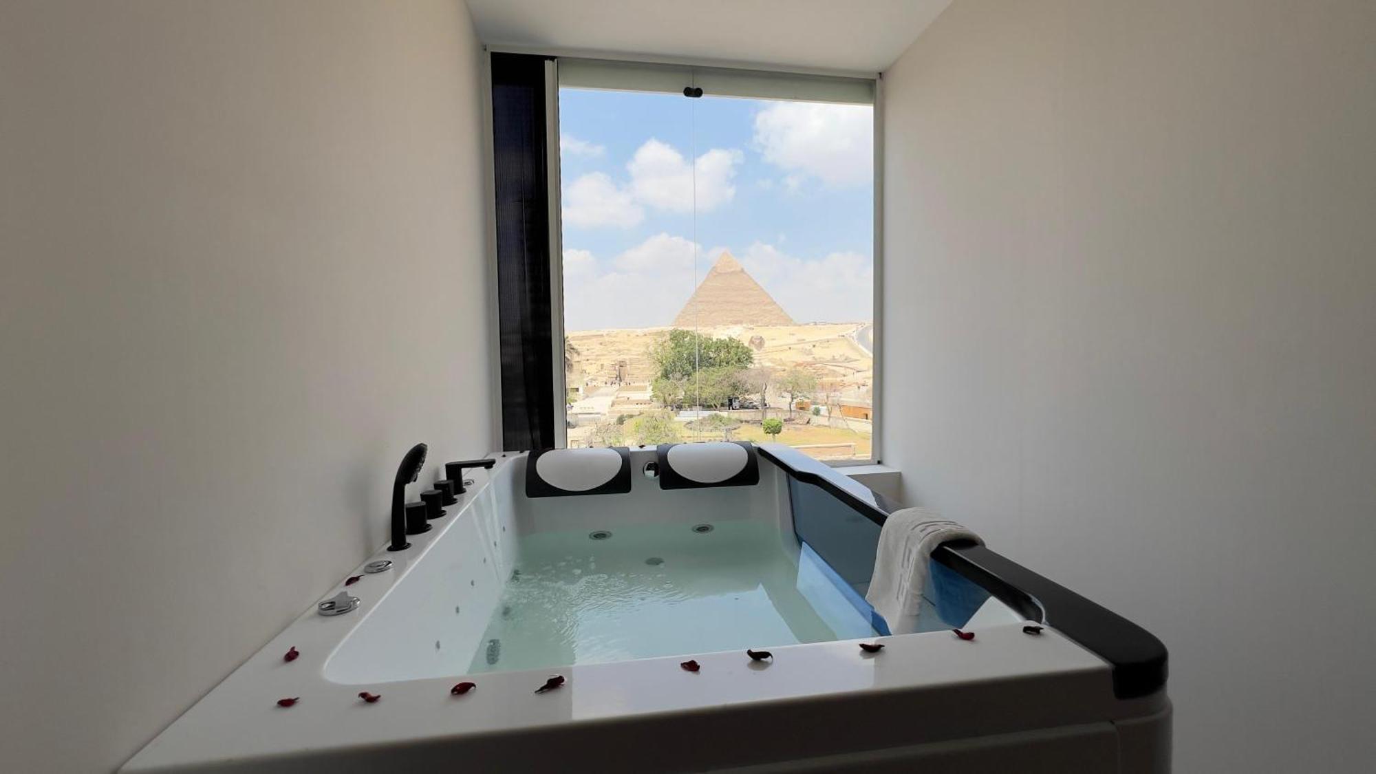 Giza Pyramids View